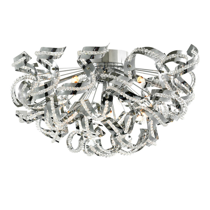 CWI Lighting 5067C22C Swivel 13 Light Flush Mount Chrome.jpg