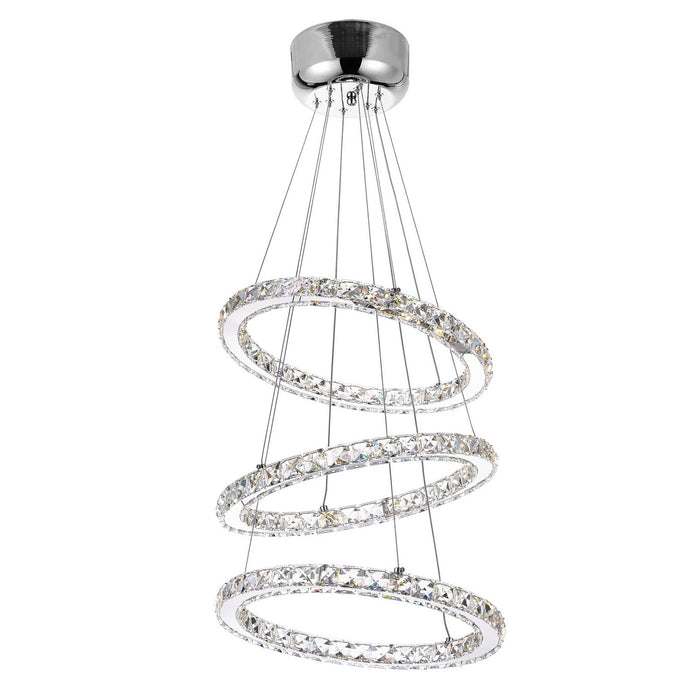 CWI Lighting 5080P16ST-3R Ring LED Chandelier Stainless Steel.jpg