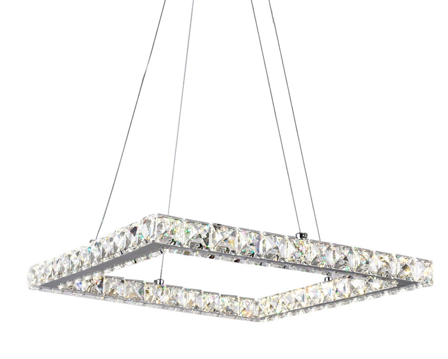 CWI Lighting 5080P20ST-S Ring LED Chandelier, Chrome Main Image.jpg