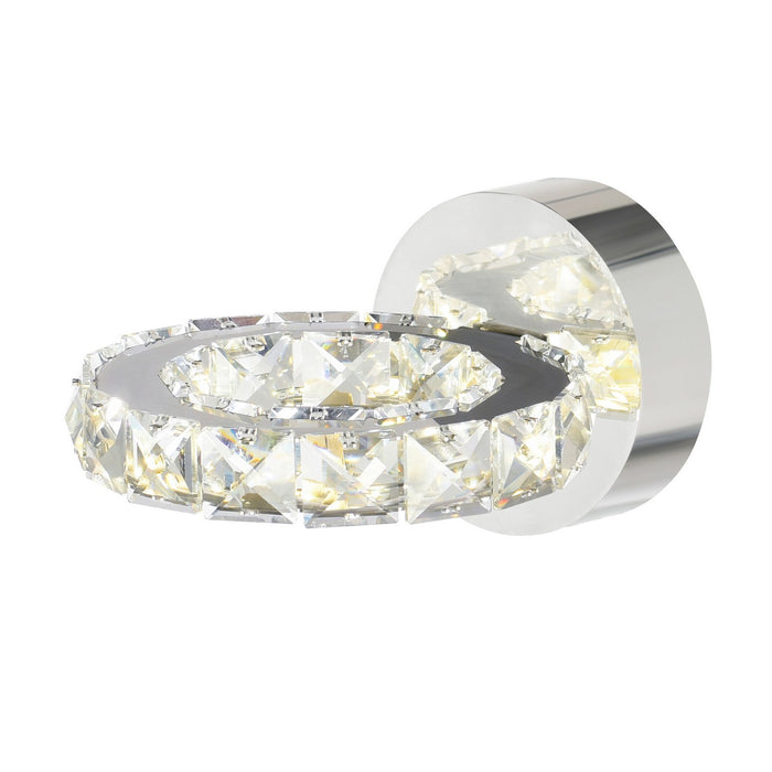 CWI Lighting 5080W7ST Ring LED Wall Sconce Stainless Steel Alt 2.jpg