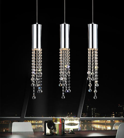 CWI Lighting 5081P20C-RC Extended Three Light Pendant Chrome.jpg