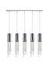 CWI Lighting 5081P40C-RC Extended Five Light Pendant Chrome.jpg