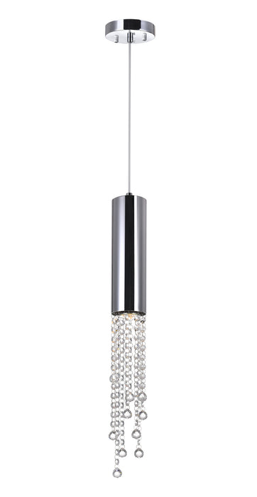 CWI Lighting 5081P5C-R Extended One Light Mini Pendant Chrome.jpg