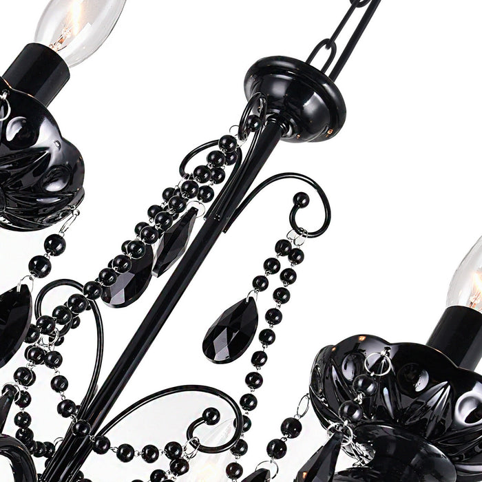 CWI Lighting 5095P32B-9 Keen Nine Light Chandelier Black Alt 2.jpg