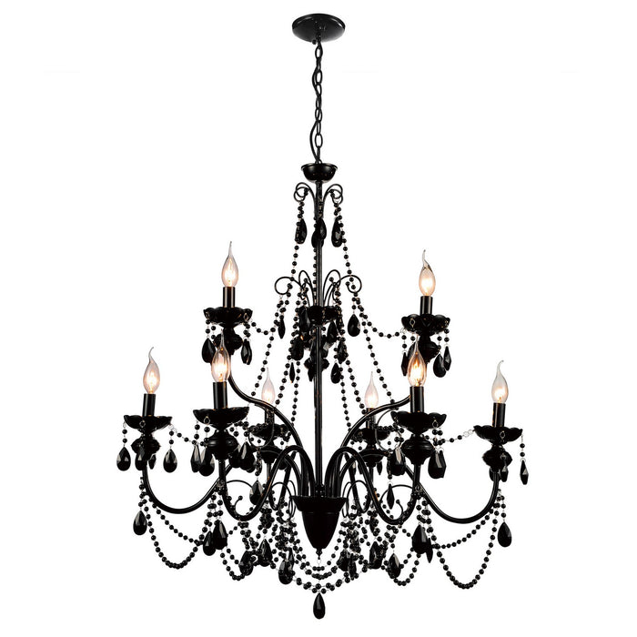 CWI Lighting 5095P32B-9 Keen Nine Light Chandelier Black.jpg