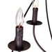 CWI Lighting 5464P18DB Arza Six Light Chandelier Brown Alt 1.jpg