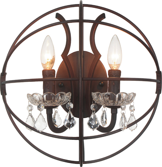 CWI Lighting 5465W14DB-2 Campechia Two Light Wall Sconce, Brown Main Image.jpg