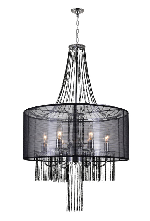 CWI Lighting 5475P20C-6 Black Amelia Six Light Chandelier Chrome.jpg