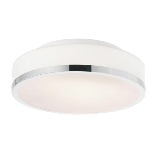 CWI Lighting 5479C10SN-R Frosted Two Light Flush Mount Satin Nickel.jpg