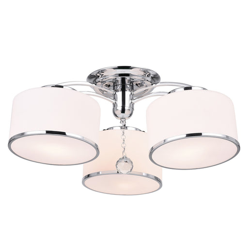 CWI Lighting 5479C24C-3 Frosted Three Light Flush Mount Chrome.jpg