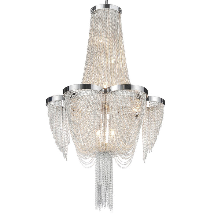 CWI Lighting 5480P14C Taylor Seven Light Chandelier Chrome Alt 1.jpg