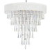 CWI Lighting 5523P22C (Off White) Franca Eight Light Chandelier Off White Alt 1.jpg