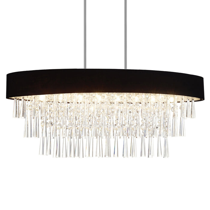 CWI Lighting 5523P38C-O (Black) Franca Eight Light Chandelier Black Alt 1.jpg