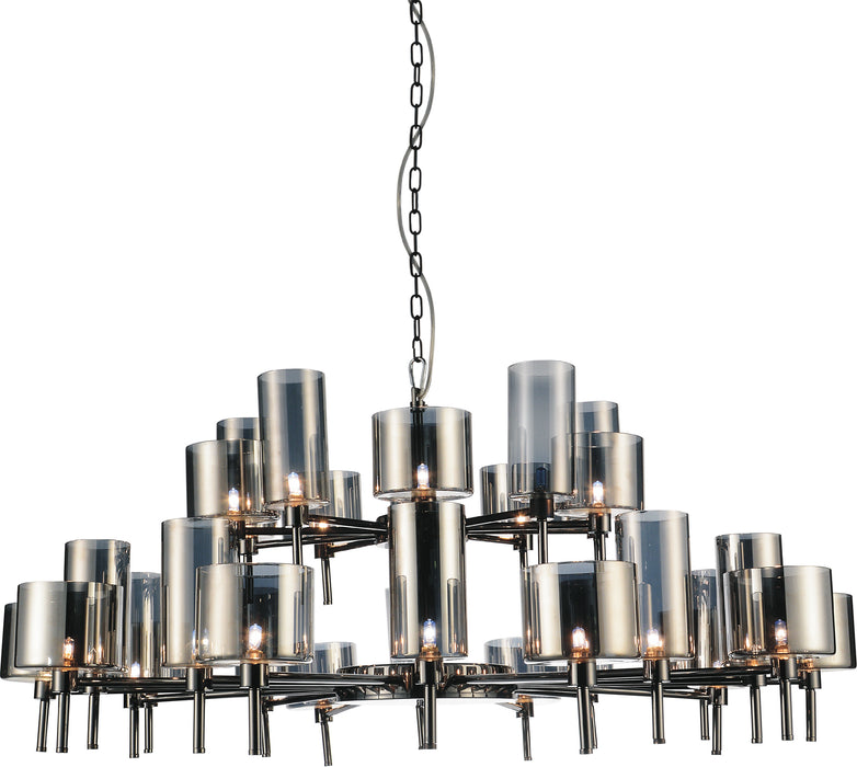 CWI Lighting 5526P48-30-612 Montoya 30 Light Chandelier Pearl Black.jpg