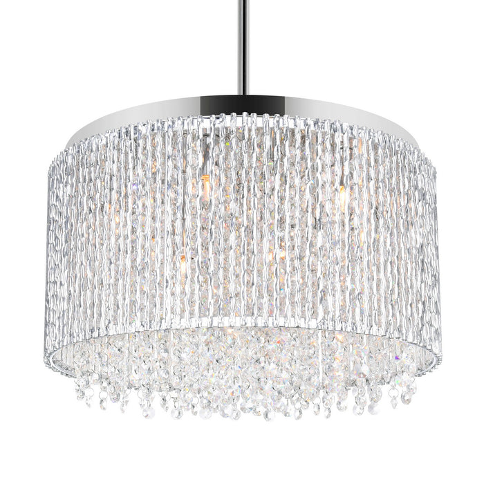 CWI Lighting 5535P16C-R Claire Ten Light Chandelier Chrome Alt 1.jpg