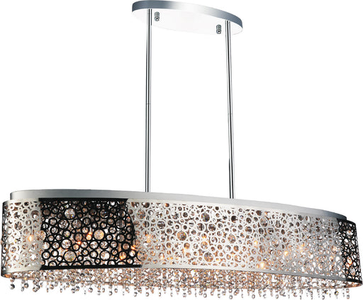 CWI Lighting 5536P46ST-O Bubbles 16 Light Chandelier Stainless Steel.jpg