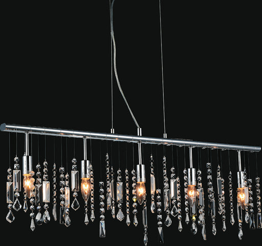 CWI Lighting 5549P38C Janine Five Light Chandelier Chrome.jpg