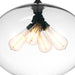 CWI Lighting 5553P16-Clear Glass Four Light Pendant Black Alt 3.jpg