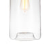 CWI Lighting 5553P7-Clear Glass One Light Mini Pendant Black Alt 3.jpg