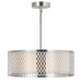 CWI Lighting 5555P17SN Mikayla Three Light Chandelier Satin Nickel.jpg