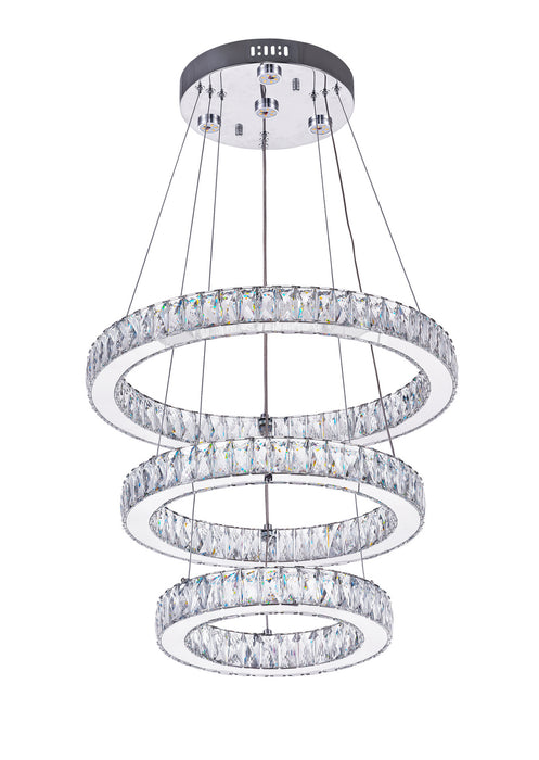 CWI Lighting 5635P20ST-3R (Clear) Florence LED Chandelier Chrome.jpg