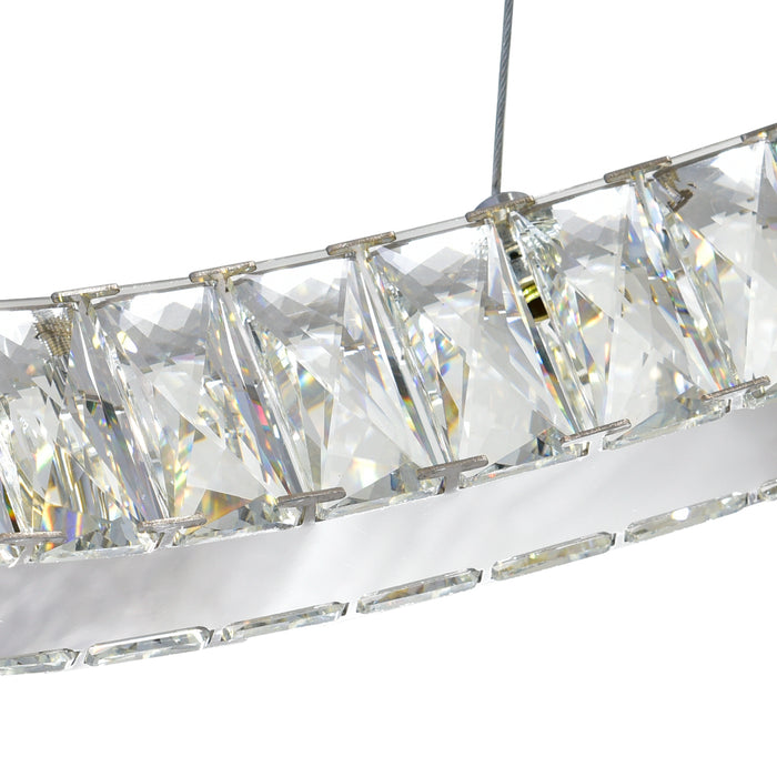 CWI Lighting 5635P27ST-2O (Clear) Florence LED Chandelier Chrome Alt 4.jpg