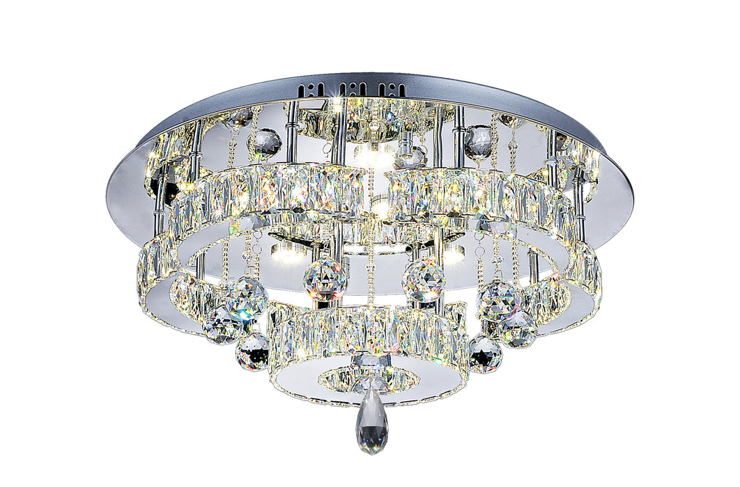 CWI Lighting 5644C22ST-R Cascata LED Flush Mount, Stainless Steel Main Image.jpg