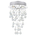 CWI Lighting 6601C12C Rain Drop Three Light Flush Mount Chrome.jpg