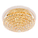 CWI Lighting 8001C28G Empire 15 Light Flush Mount, Gold Alternate Image.jpg