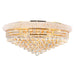 CWI Lighting 8001C28G Empire 15 Light Flush Mount, Gold Main Image.jpg