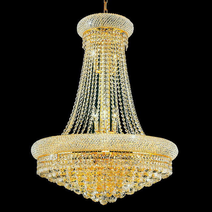 CWI Lighting 8001P20G Empire 14 Light Chandelier Gold.jpg