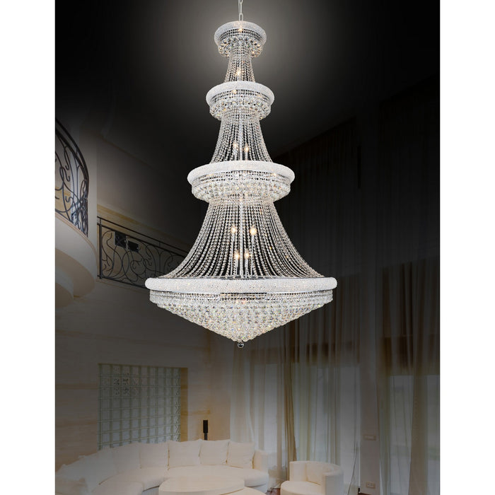 CWI Lighting 8001P50C Empire 42 Light Chandelier Chrome Alt 5.jpg