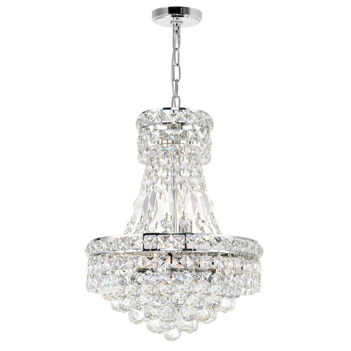 CWI Lighting 8002P12C Luminous Four Light Mini Chandelier Chrome.jpg