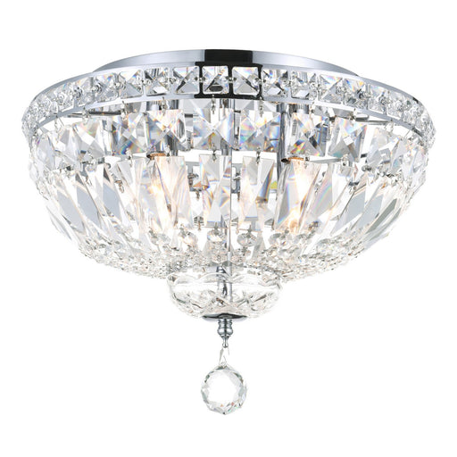 CWI Lighting 8003C14C Stefania Four Light Flush Mount, Chrome Main Image.jpg