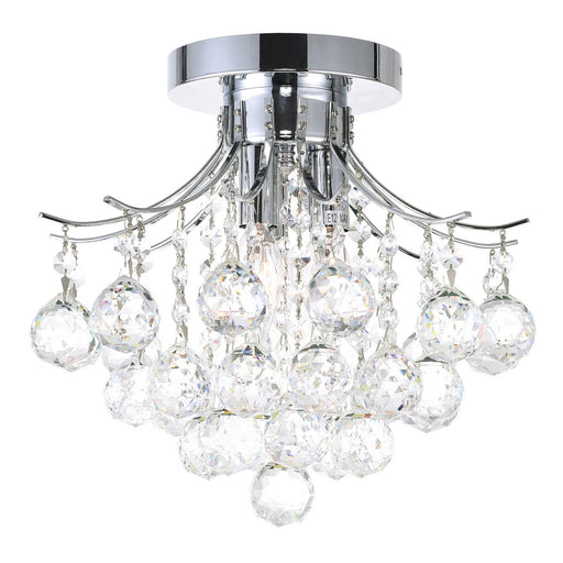 CWI Lighting 8012C12C Princess Three Light Flush Mount Chrome.jpg