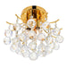 CWI Lighting 8012C12G Princess Three Light Flush Mount Gold Alt 1.jpg