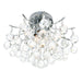 CWI Lighting 8012C16C Princess Four Light Flush Mount Chrome Alt 2.jpg