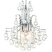 CWI Lighting 8012P12C Princess Three Light Mini Chandelier Chrome Alt 1.jpg