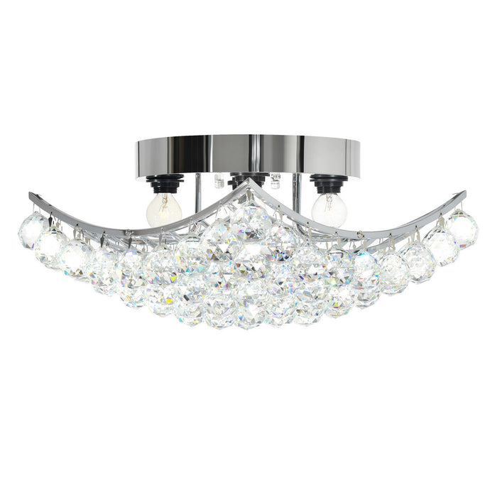 CWI Lighting 8038C14C-S Queen Four Light Flush Mount Chrome Alt 2.jpg