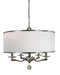 Framburg 4996 PN Glamour Five Light Chandelier, Polished Nickel Main Image.jpg