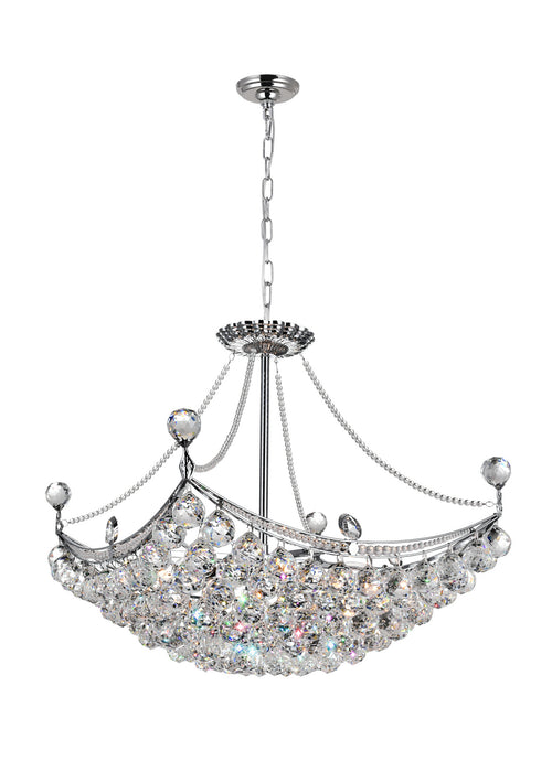 CWI Lighting 8041P20C-S Jasmine Eight Light Chandelier Chrome.jpg