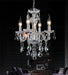 CWI Lighting 8273P14C-4 (clear) Princeton Four Light Chandelier Chrome.jpg