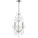 CWI Lighting 8311P12C-3 Maria Theresa Four Light Mini Chandelier Chrome Alt 2.jpg