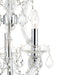 CWI Lighting 8311P12C-3 Maria Theresa Four Light Mini Chandelier Chrome Alt 3.jpg