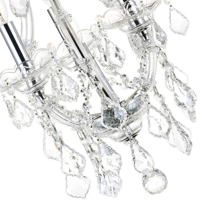 CWI Lighting 8311P12C-3 Maria Theresa Four Light Mini Chandelier Chrome Alt 4.jpg