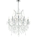 CWI Lighting 8311P30C-13 (Clear) Maria Theresa 13 Light Chandelier Chrome.jpg