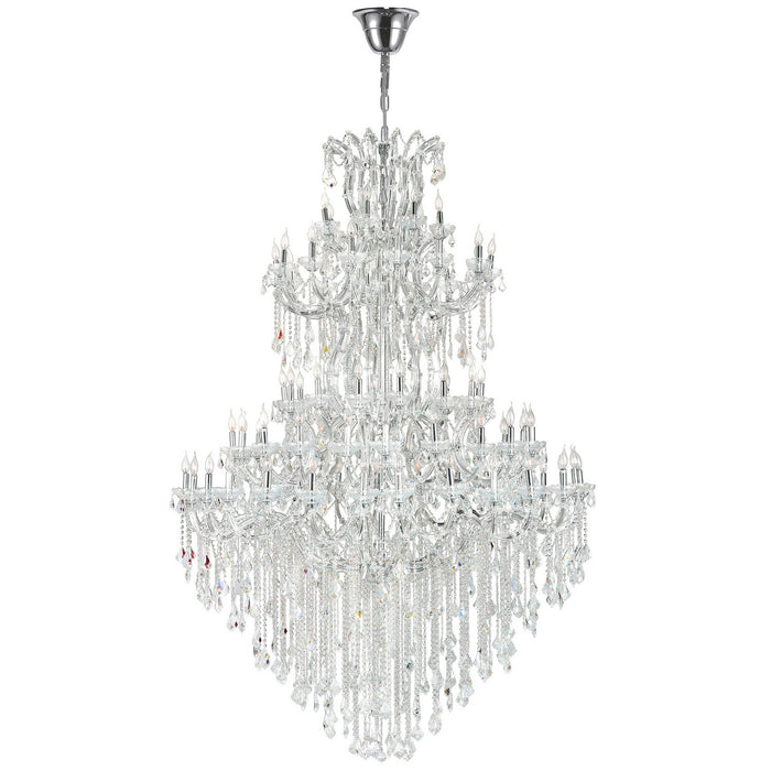 CWI Lighting 8318P70C-84 (Clear)-A Maria Theresa 84 Light Chandelier Chrome.jpg