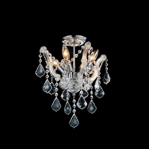 CWI Lighting 8418C14C-4(Clear) Payton Four Light Flush Mount Chrome.jpg