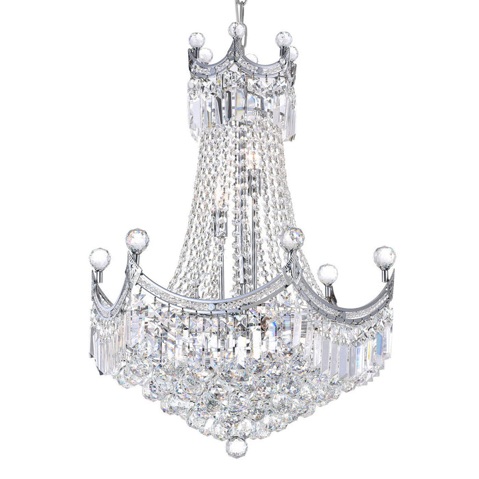 CWI Lighting 8421P24C Amanda 11 Light Chandelier Chrome Alt 2.jpg