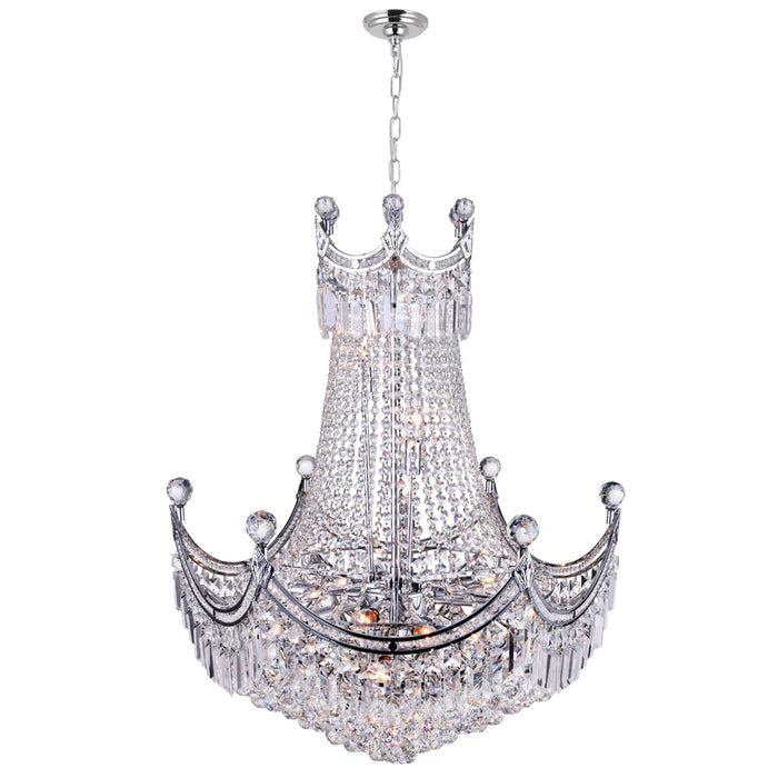 CWI Lighting 8421P28C Amanda 15 Light Chandelier Chrome Alt 2.jpg